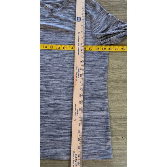 Athletic Works Women's Heather Gray Core Active Long Sleeve Quick Dry Size Large - Picture 8 of 8